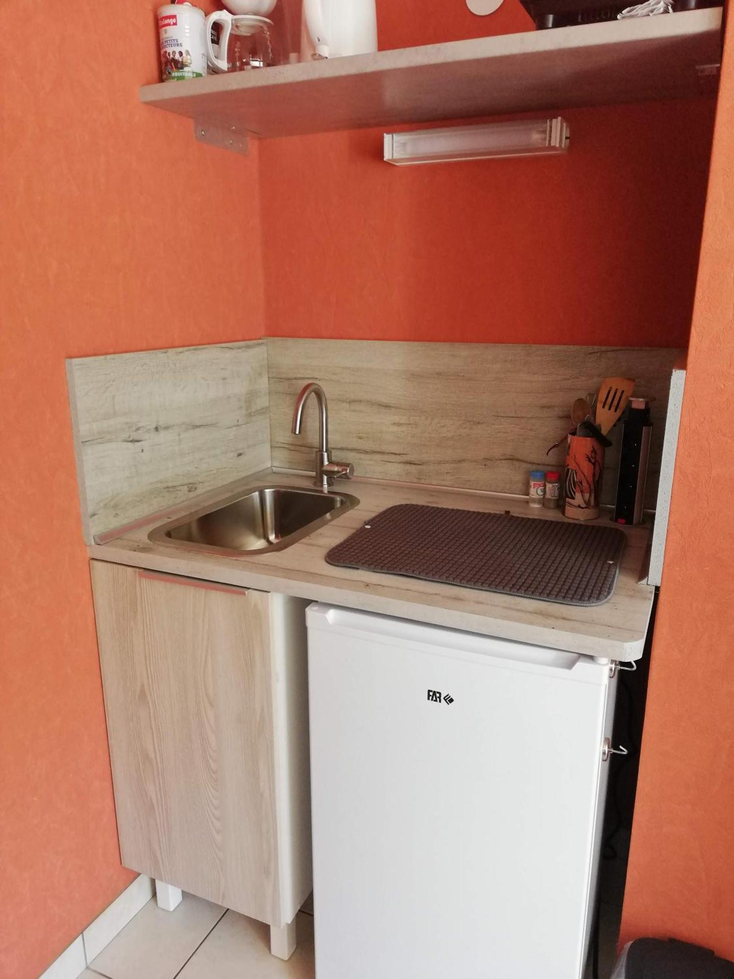 Chambre Studio Avec Kichenette Soleil De Nacre Hermanville-sur-Mer Buitenkant foto