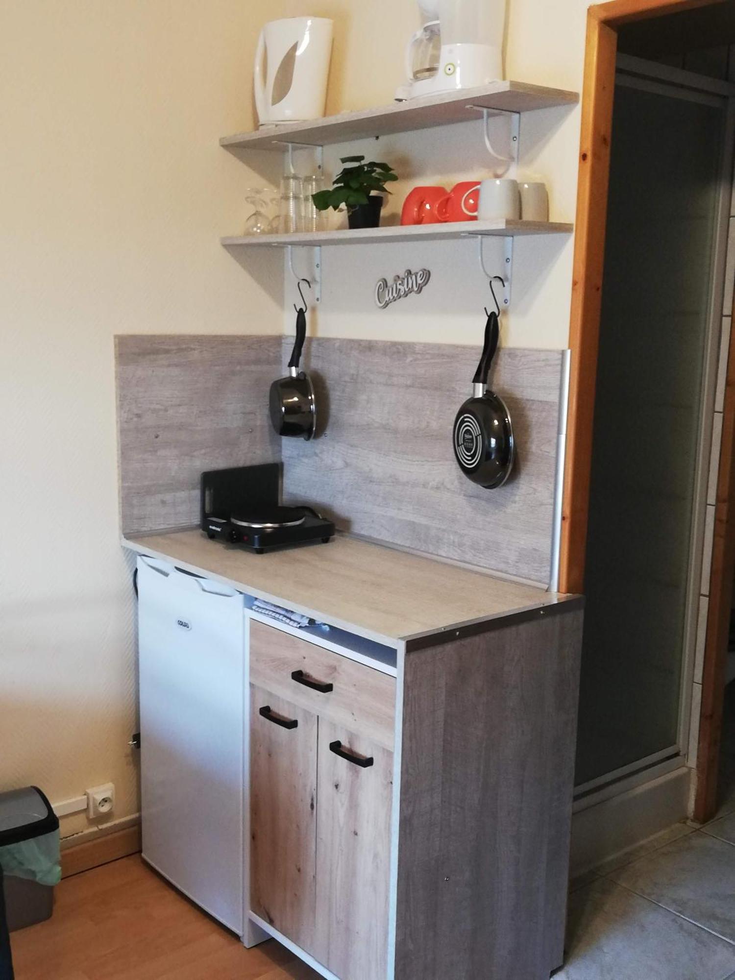 Chambre Studio Avec Kichenette Soleil De Nacre Hermanville-sur-Mer Buitenkant foto